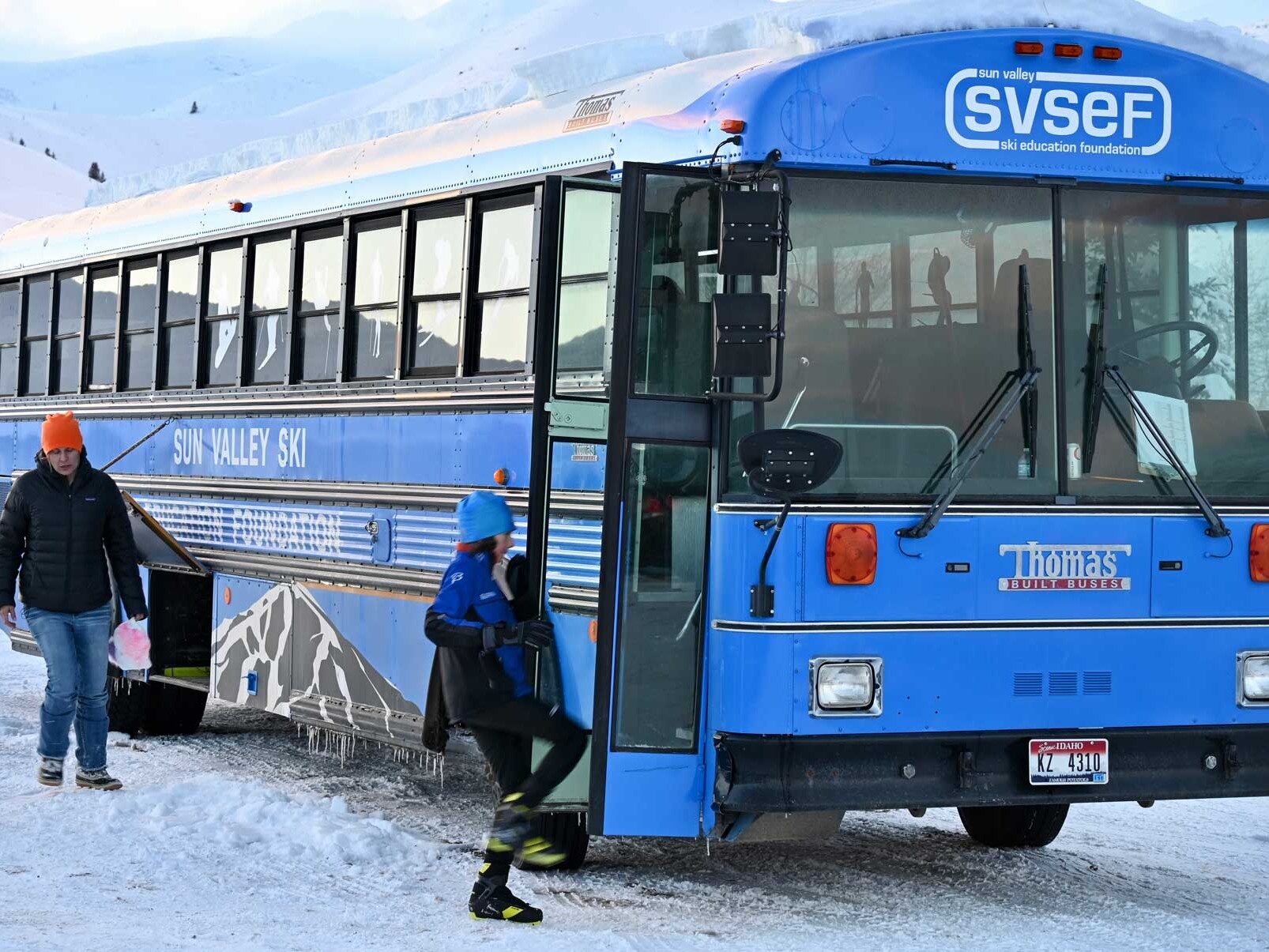 SVSEF Blue Bus
